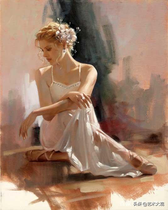 美国艺术家杰里米曼油画作品欣赏,美国画家理查德约翰逊