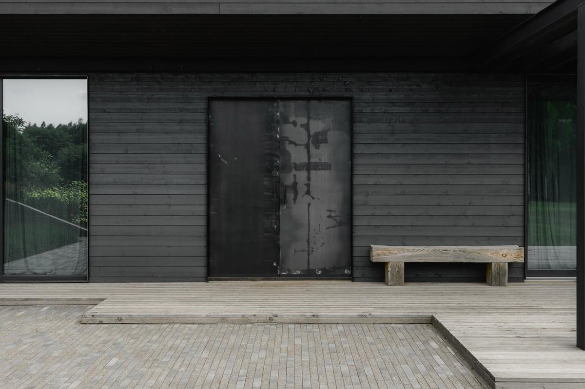 一层现代风格自建房养老,东欧老房子