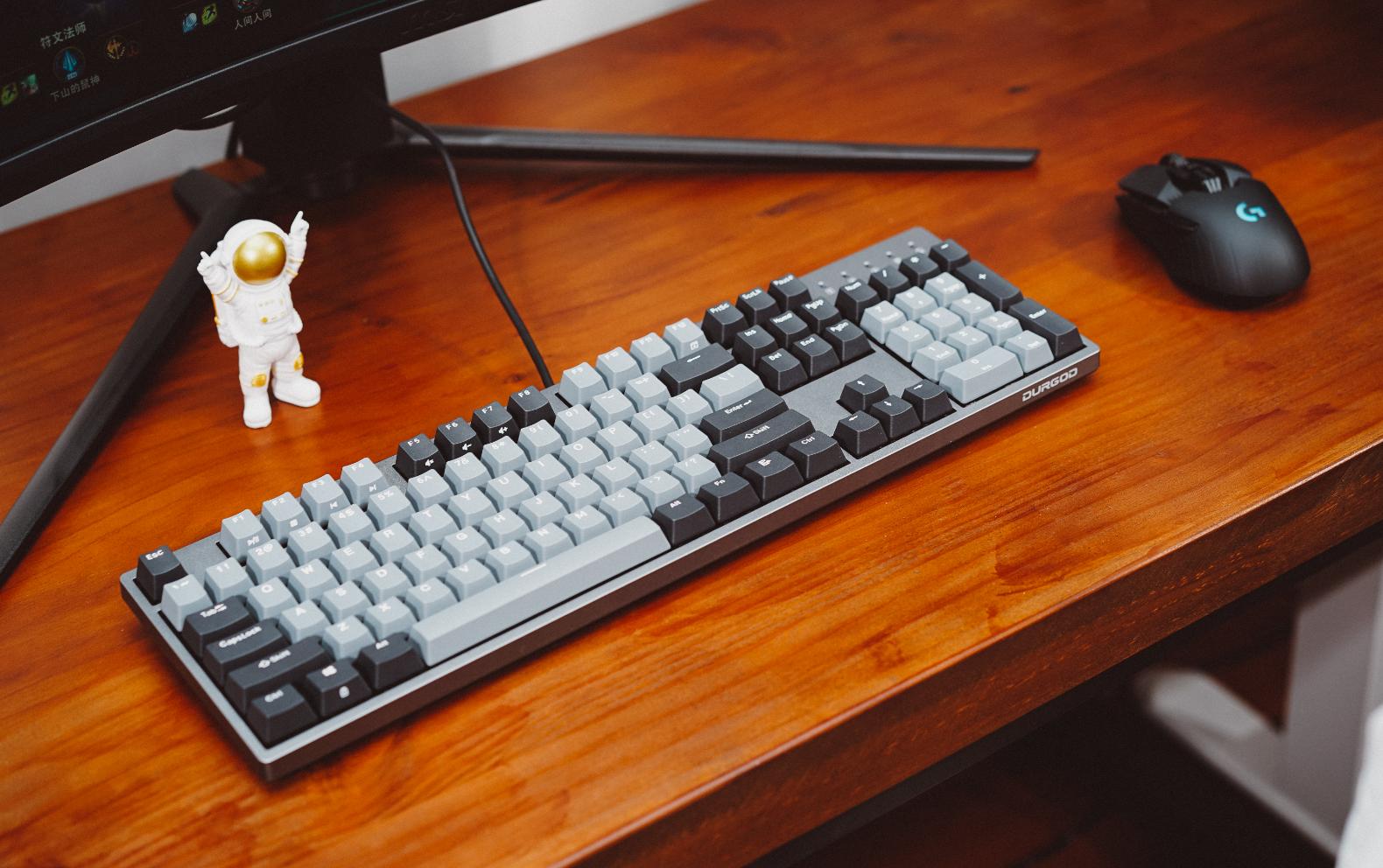 杜伽键盘k310青轴手感,杜伽k310键盘樱桃银轴怎么样