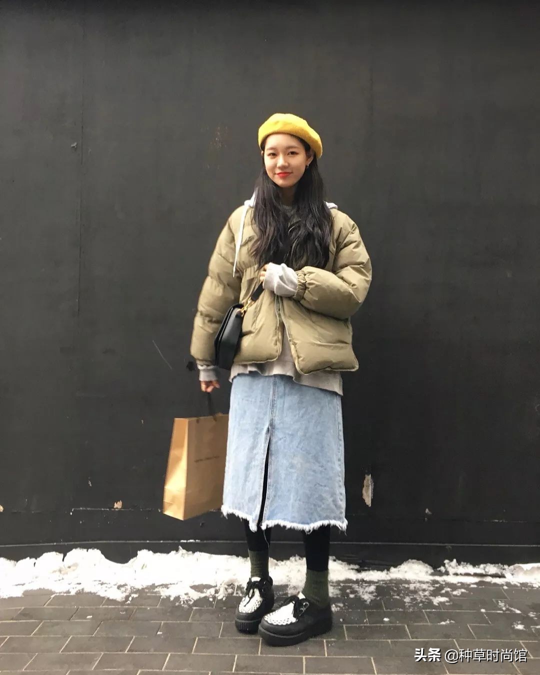 羽绒服裙子洋气,羽绒服裙子穿搭女高级感