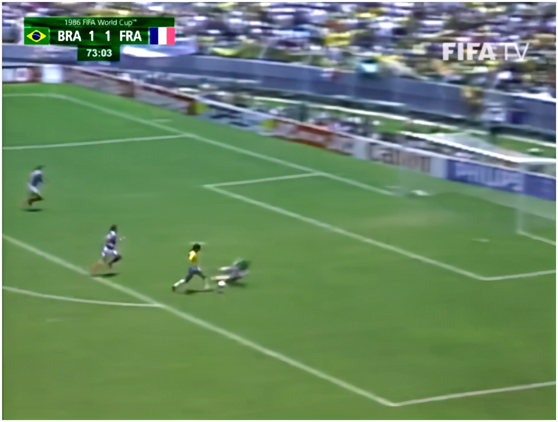 2006世界杯法国vs巴西经典图片,1986法国巴西