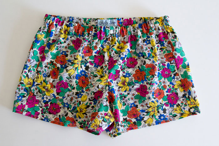 松紧短裤制作全过程,新手制作大号短裤简单制作教程