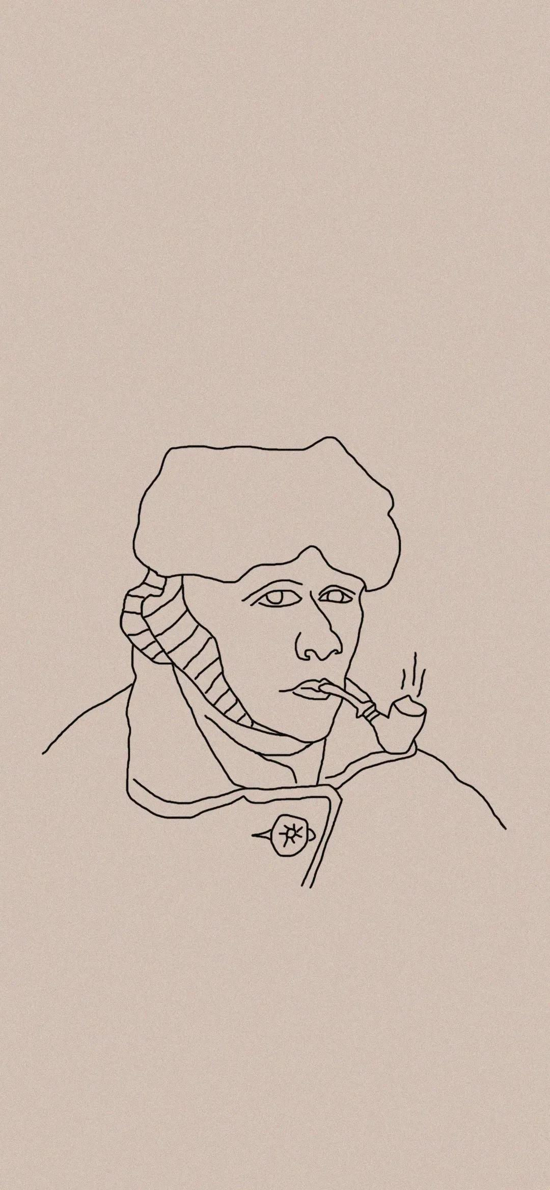 一眼就爱上背景墙,适合聊天的手机背景图