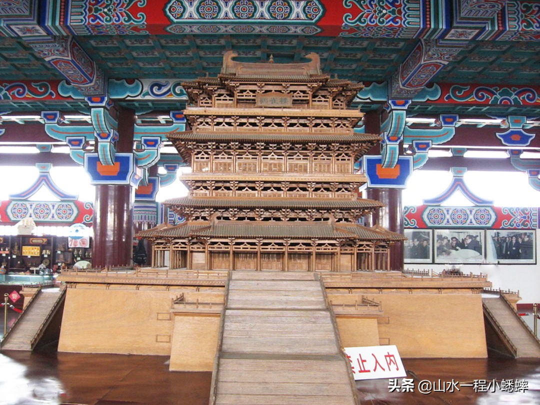 四大历史名楼之鹳雀楼,中国四大名楼鹳雀楼在哪儿