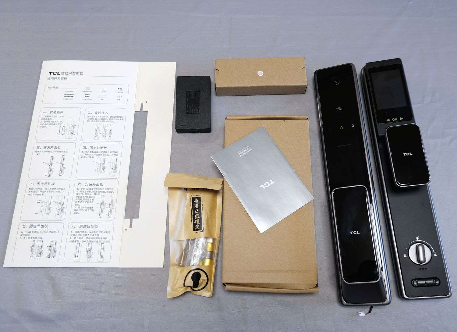 tclk7t智能锁教程,tcl物联网智能锁k7q使用分享