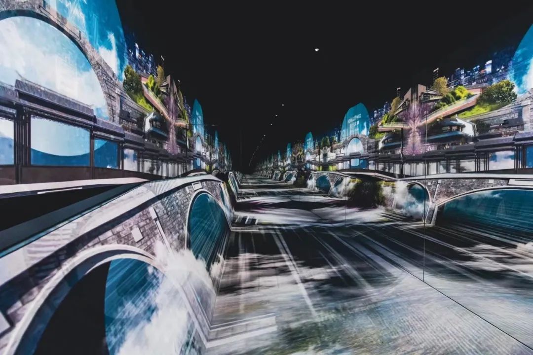 上海蟠龙天地城市展厅,蟠龙天地商业效果图