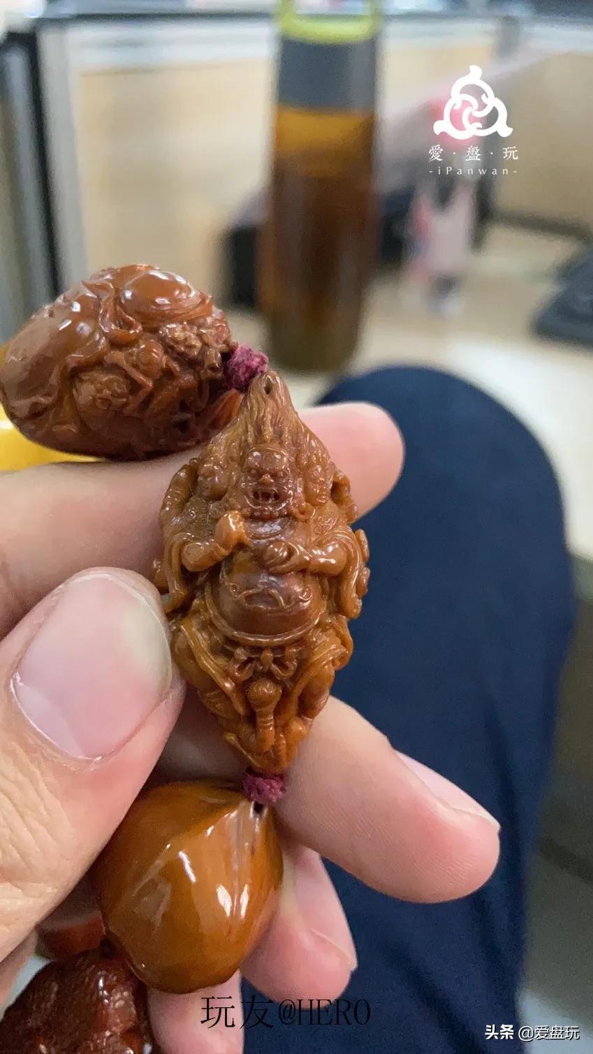 小金刚三个月盘玩包浆,小金刚手串盘玩后期效果