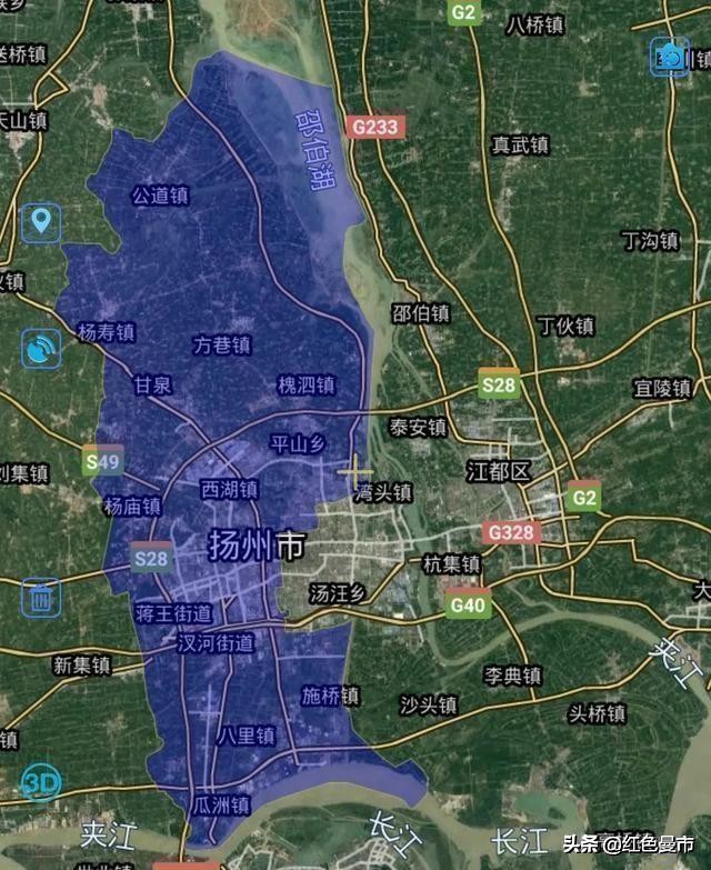 扬州开发区三大片区,扬州邗江区和开发区的区别