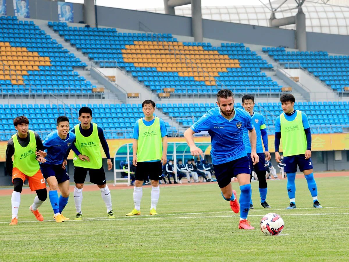 国安热身赛小胜中甲新军,中甲新军热身赛视频