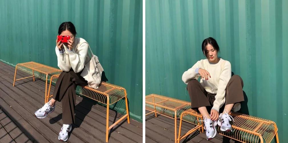 为什么韩国人总能把丑鞋穿成爆款，拍照技巧发色妆容，配饰少不了