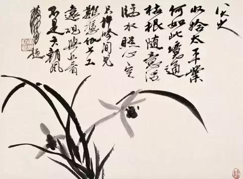 国画大师兰草画欣赏,现代中国十大画兰名家