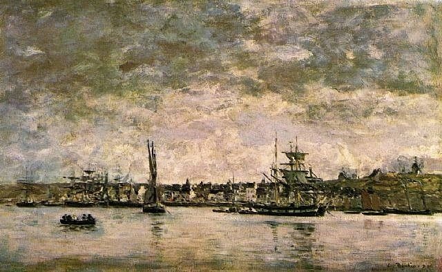 学赏画（48补）天空之王——印象派绘画大师EugeneBoudin简介