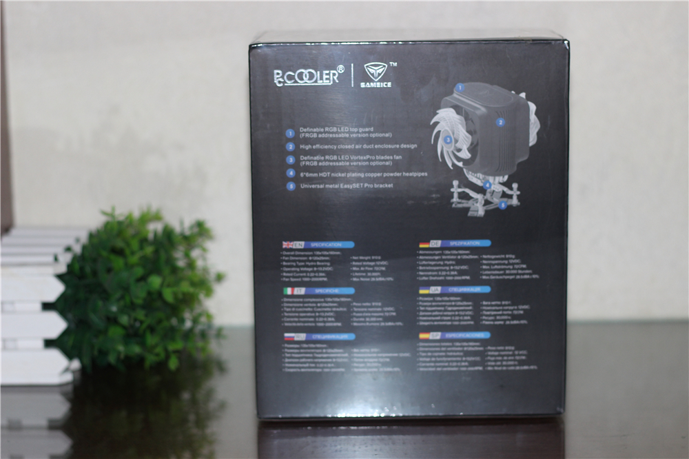 超频三东海gi-d66a,超频三gi-d66argb风冷散热器