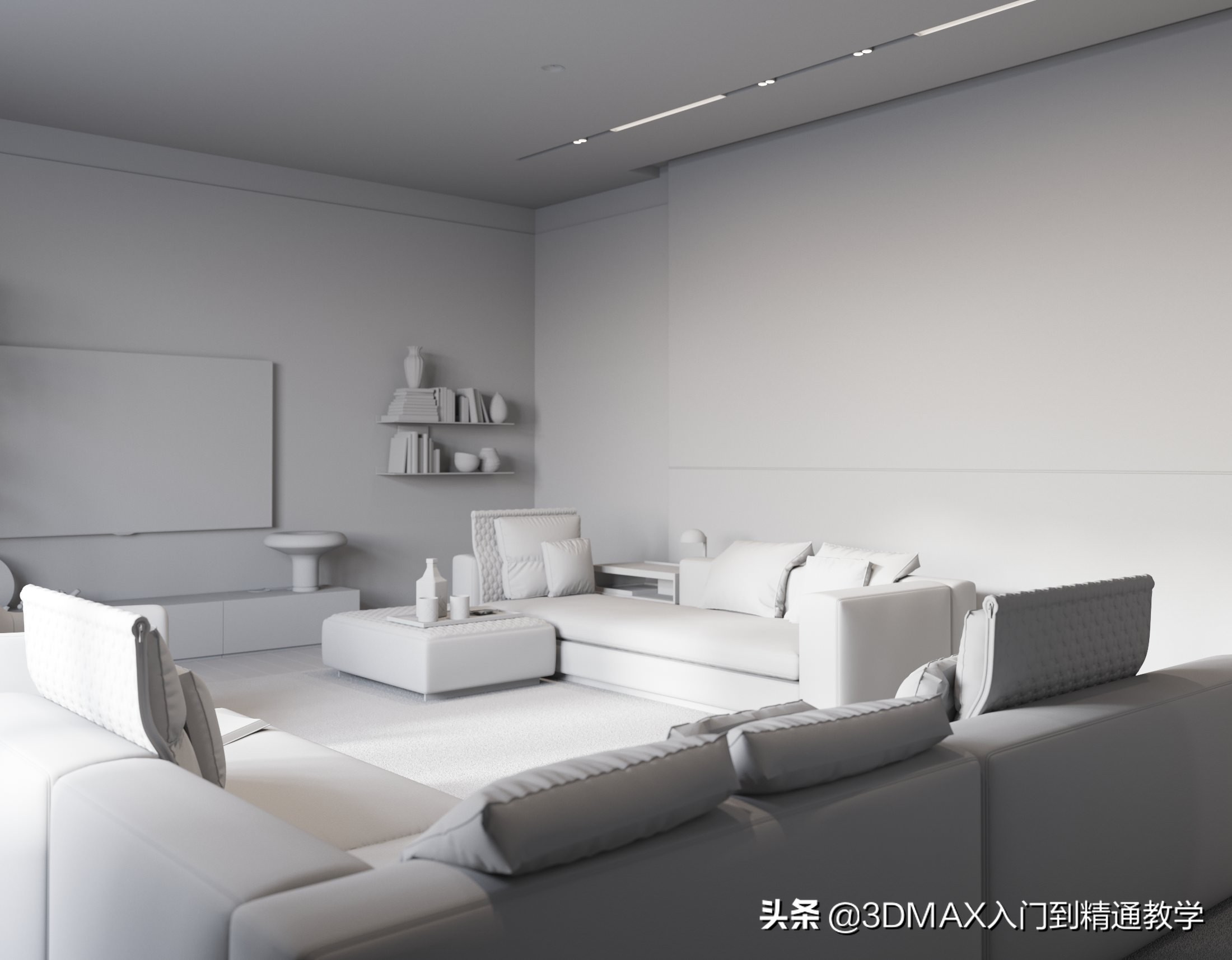 那些好看的效果图是怎么做的,耗时56小时才完成作品