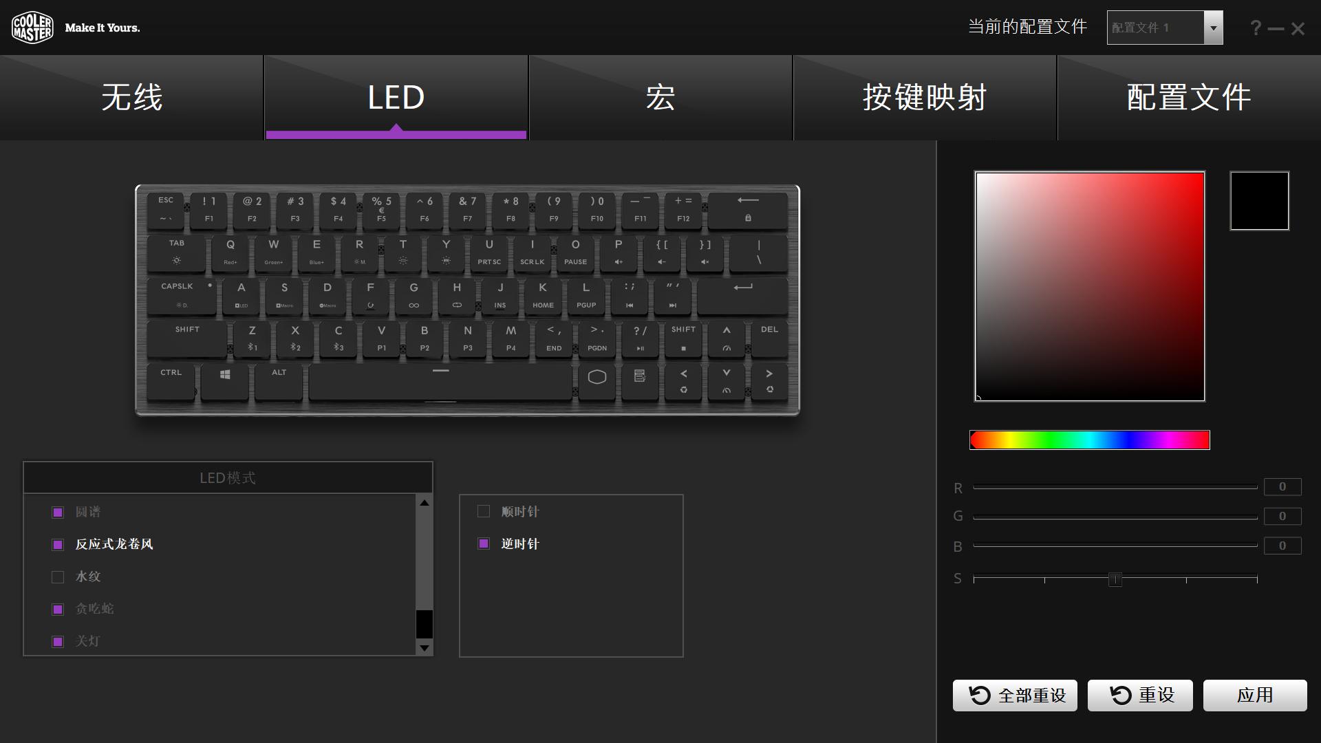 酷冷至尊机械键盘f9f10,酷冷至尊sk622键盘