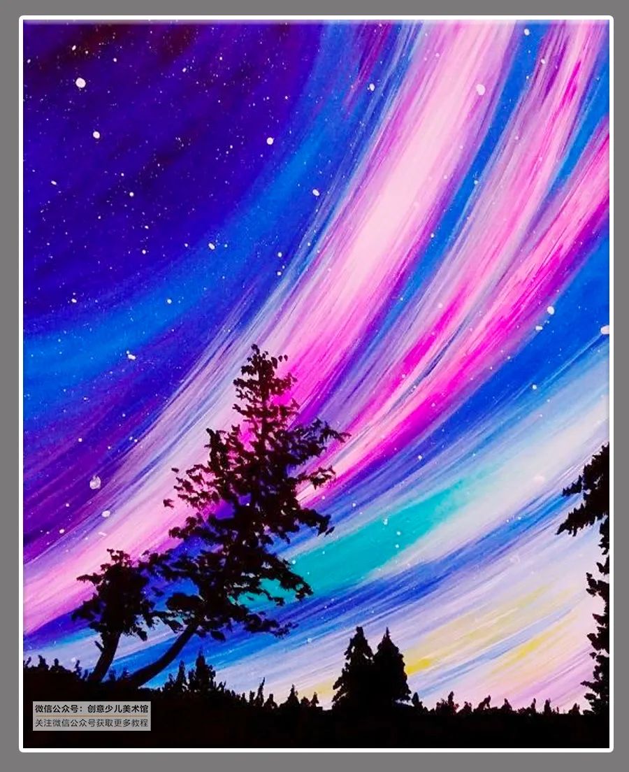 儿童画创意水粉画8-10岁,100幅适合零基础的儿童水粉画