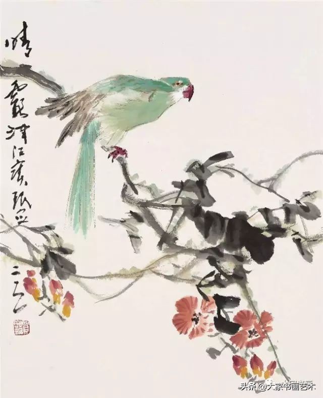 贾宝珉写意花鸟画谱山石篇,贾宝珉花鸟画稿精选图文