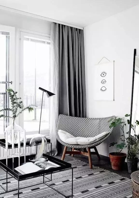 家中各个房间的窗帘如何选择,室内窗帘的最佳搭配尺寸