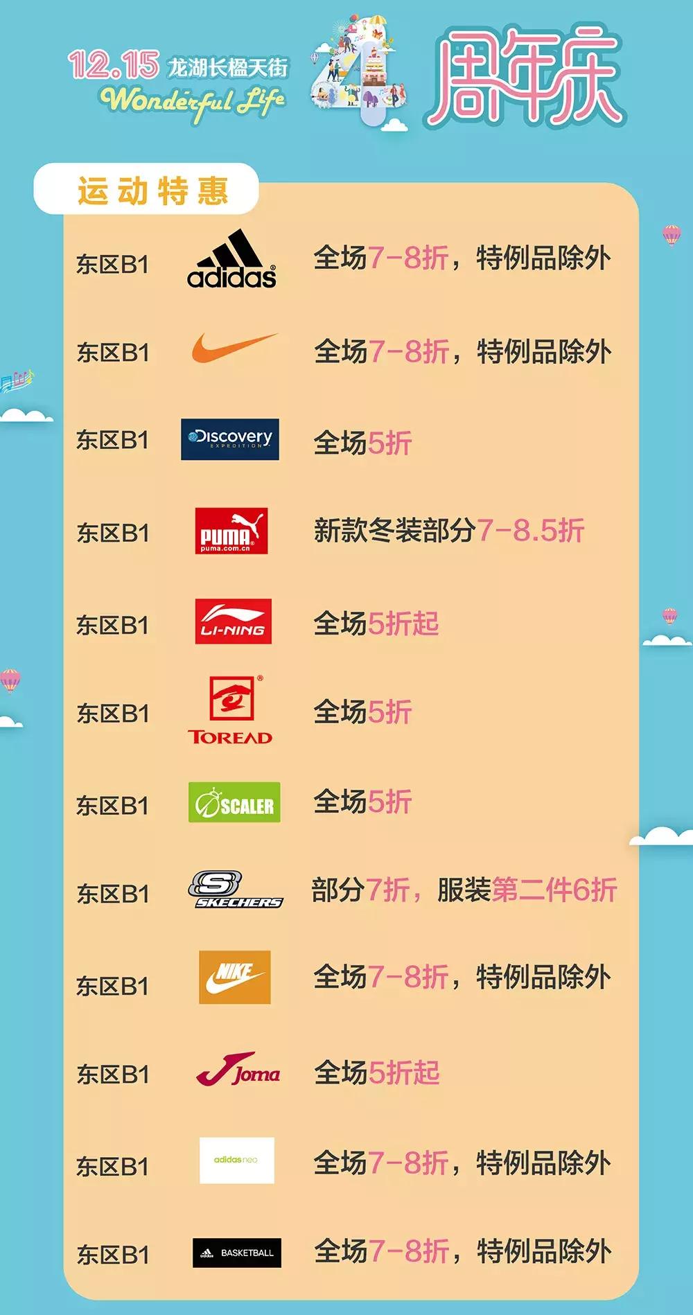 4周年店庆优惠活动,四周年店庆劲爆活动来啦