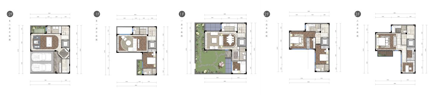 当代铭山筑：容积率仅0.55的城心别墅还有“阳光地下室”