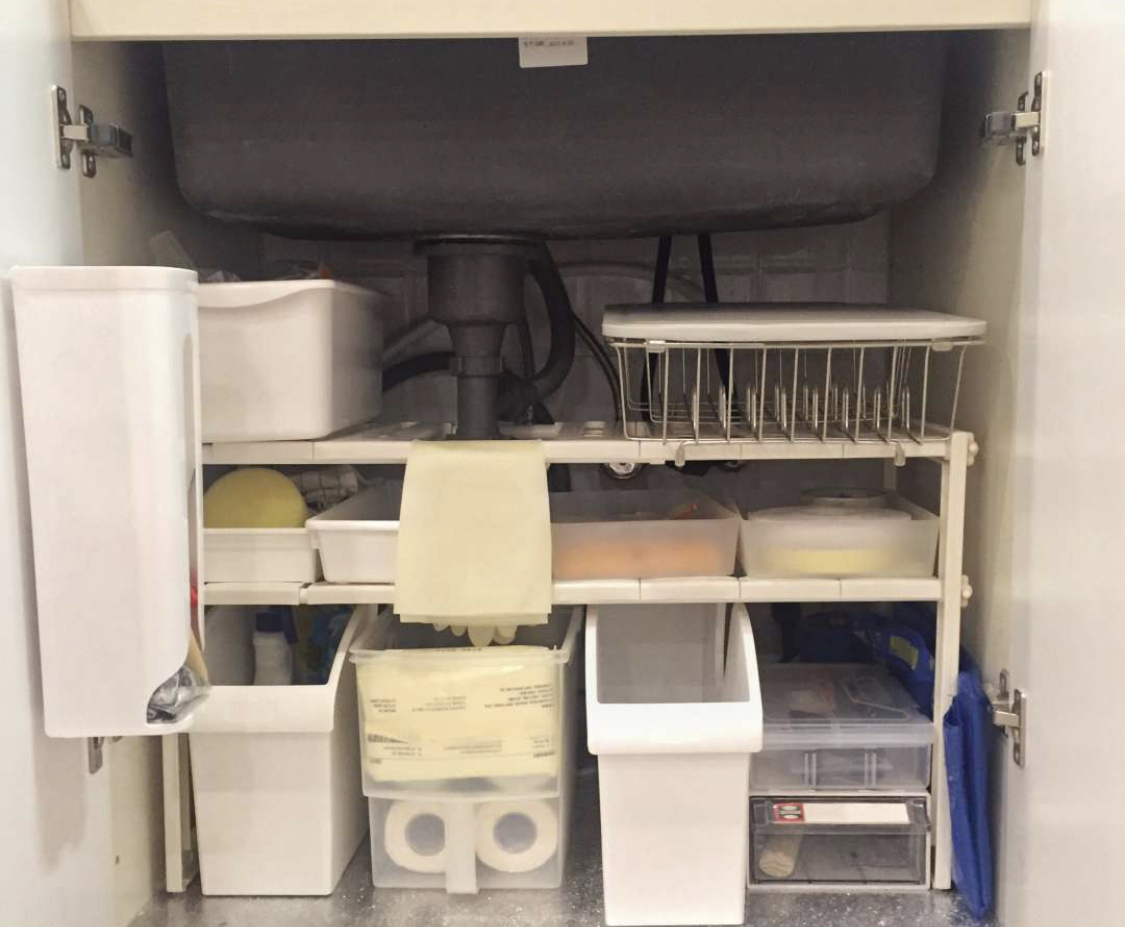 装修水槽这里还能装些什么,水槽底下怎么样才能既美观又实用