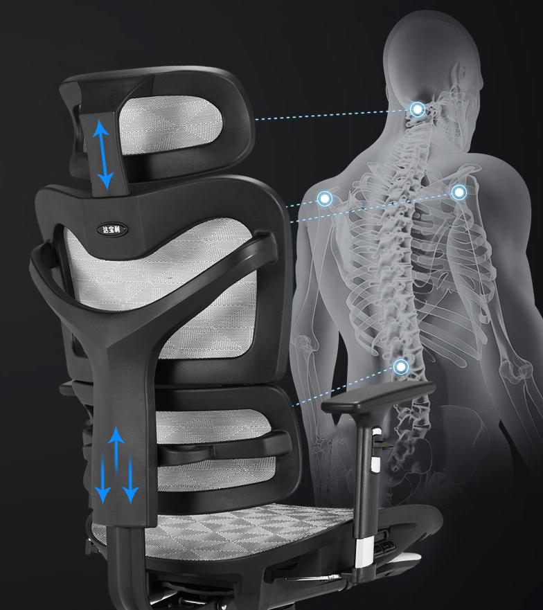 看了老罗推荐的人体工学椅我买了它——达宝利D1人体工学椅评测