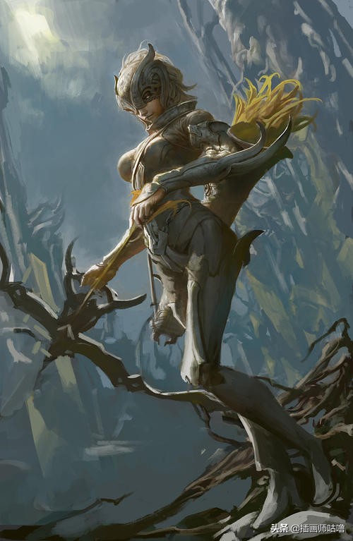 蜀山、剑侠情缘主笔，厚涂风插画艺术家、游戏概念设计师钟风华