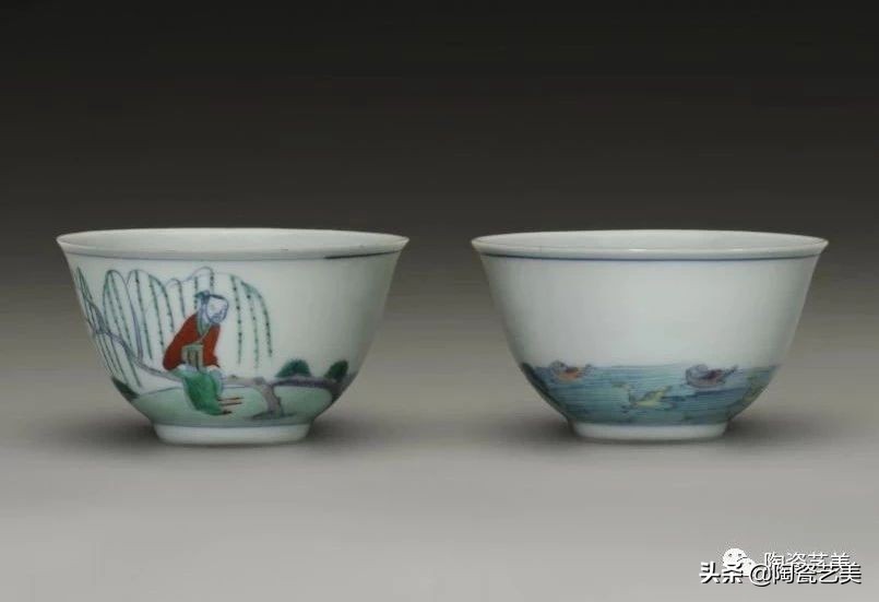 斗彩争奇斗艳,史上最惊艳的斗彩