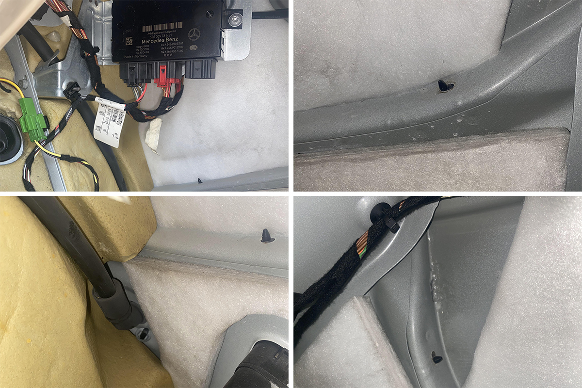 奔驰gl350柴油漏灰色粘液,个人奔驰gl350