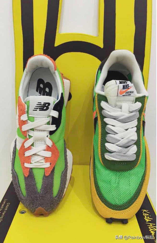 nb327白灰色上脚测评,nb327脚感真假对比