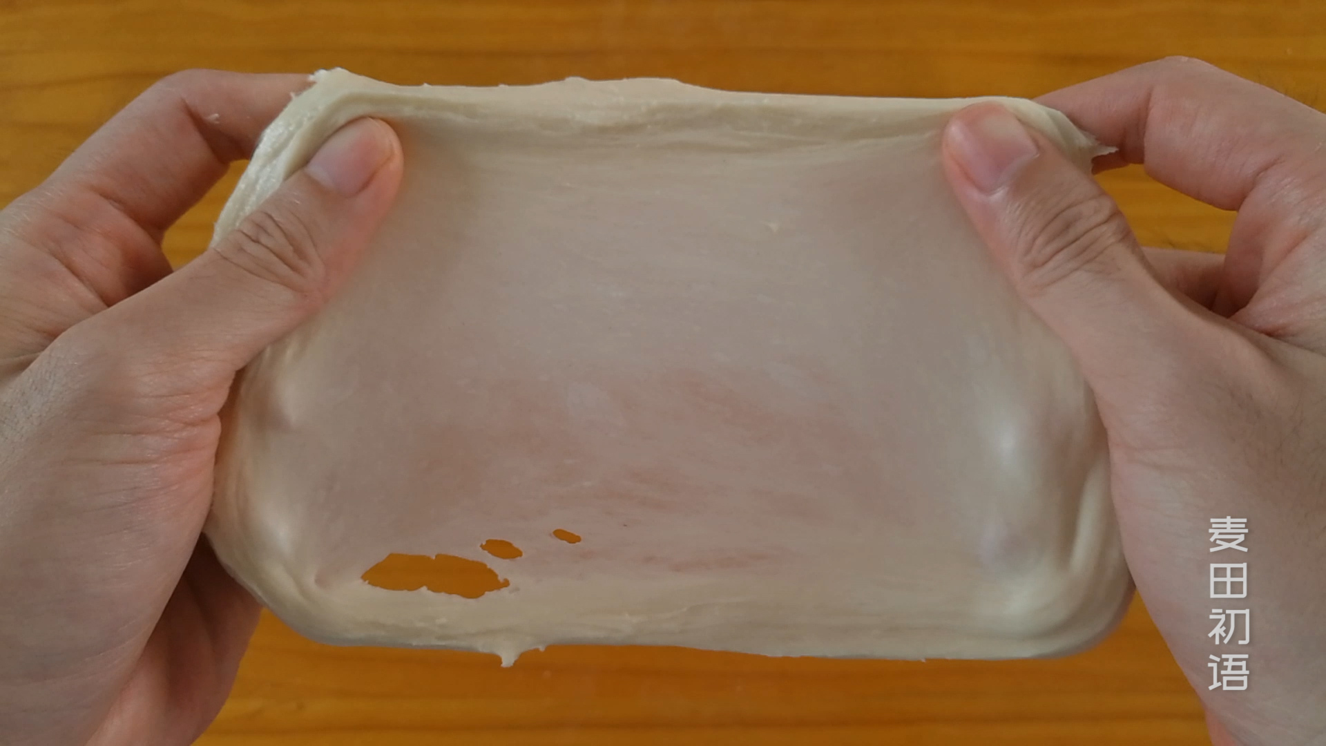 快速揉面出膜,没有揉面机如何揉出手套膜