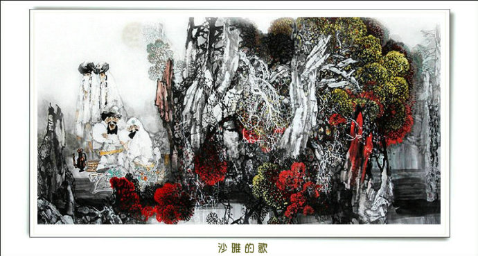 李志远三十张绝美人物画,李智远古风人物画