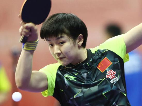陈梦梦碎世乒赛,陈梦轻松晋级世乒赛4强