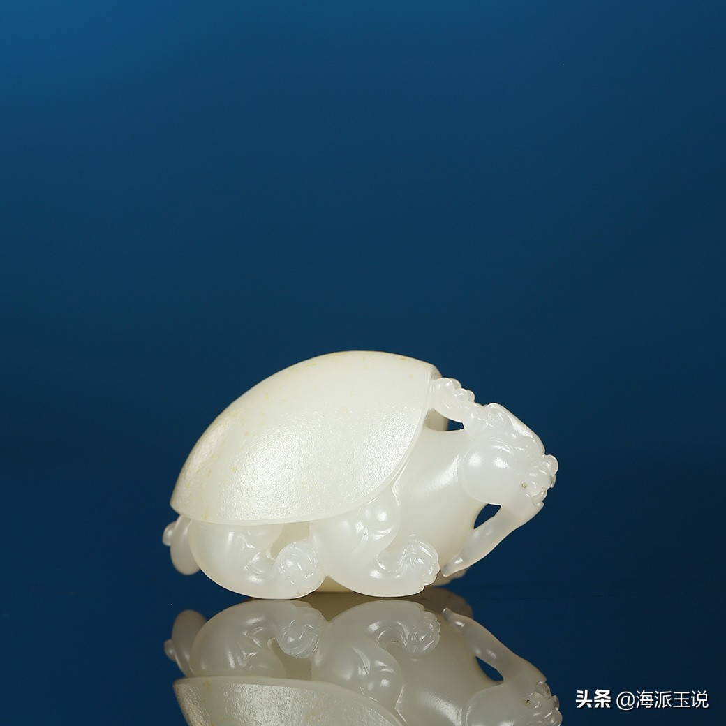 玉雕大师雕龙龟图片,玉雕神龟