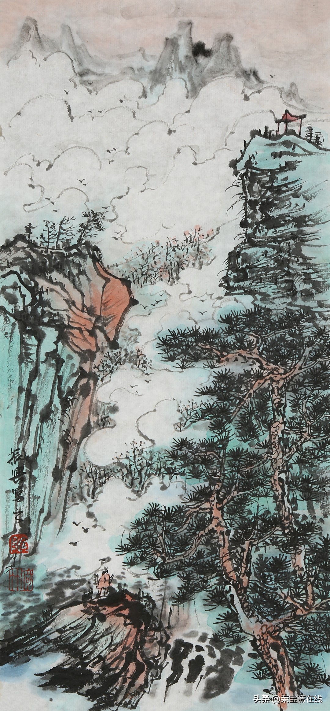 美院国画创作作品欣赏,教授书画作品欣赏