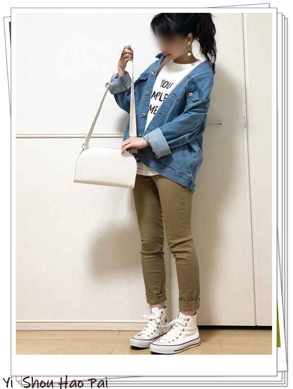 米色裤子穿搭夏天,春季米色裤子怎么搭配上衣