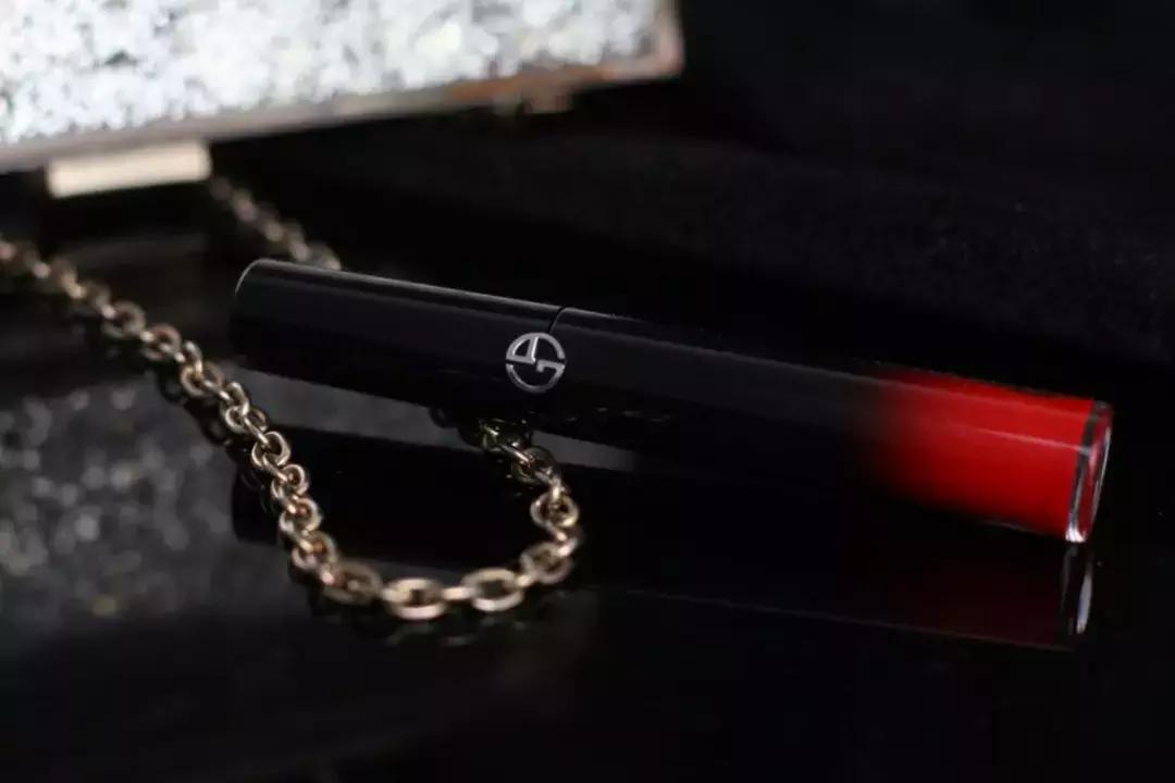 口红试色阿玛尼201黑管,阿玛尼冷门宝藏色