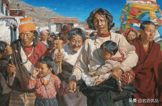 谁来超越他的油画？这浓郁的中国气息，居然是老外画的