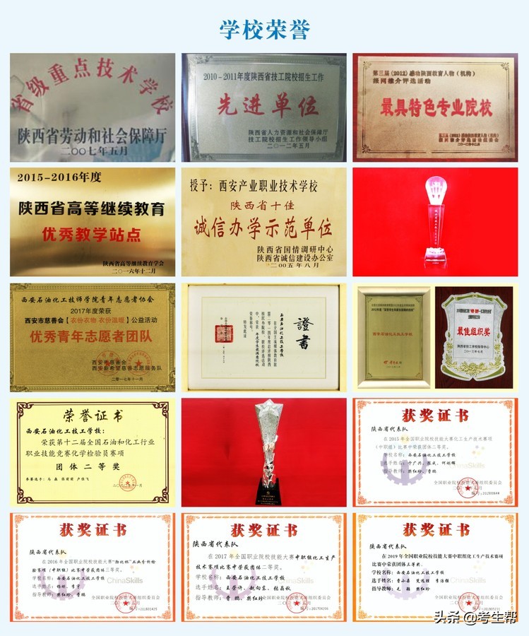 西安石油化工中专学校,西安石油化工技工学校24年录取分