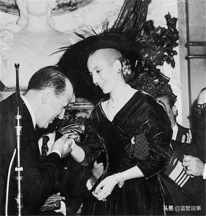 艾薇塔贝隆的传奇人生,艾薇塔贝隆年轻时照片