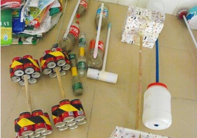 废旧创意课,创新课废旧物品