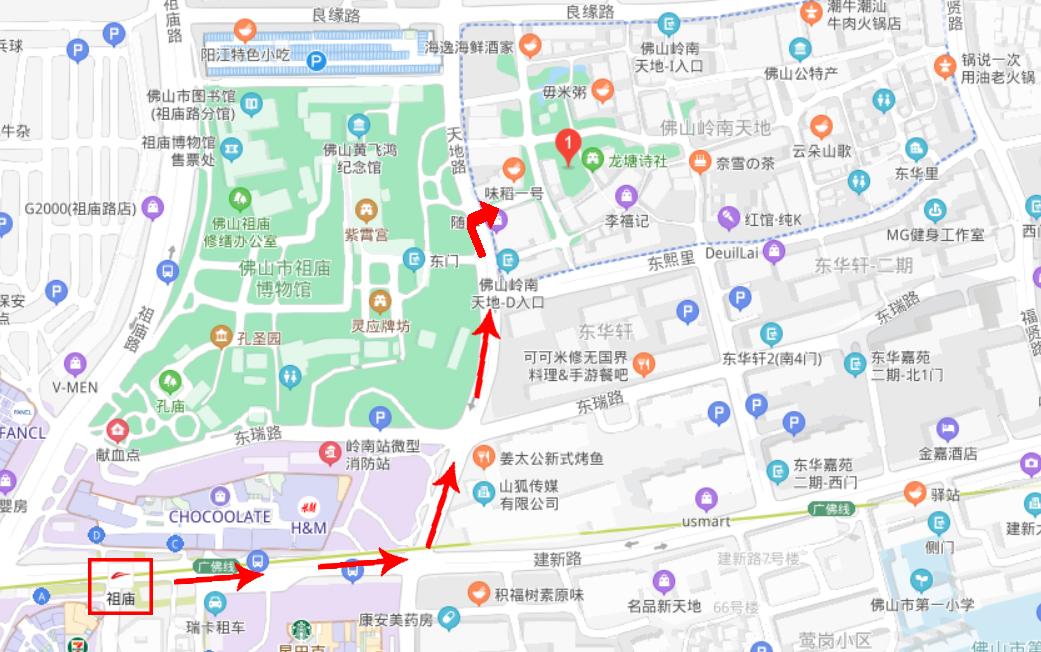 佛山岭南天地小资情调,佛山最潮的地方是岭南天地