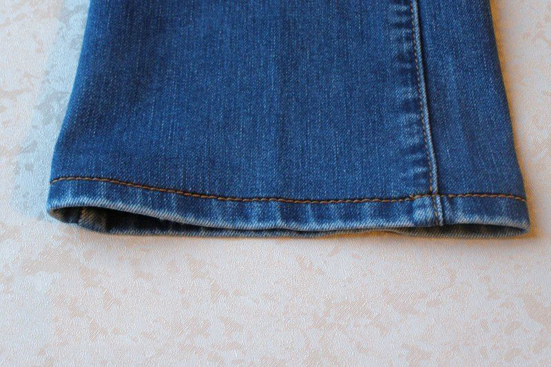 牛仔裤裤脚长了怎么改短,牛仔裤正确穿法裤脚长要不要改短