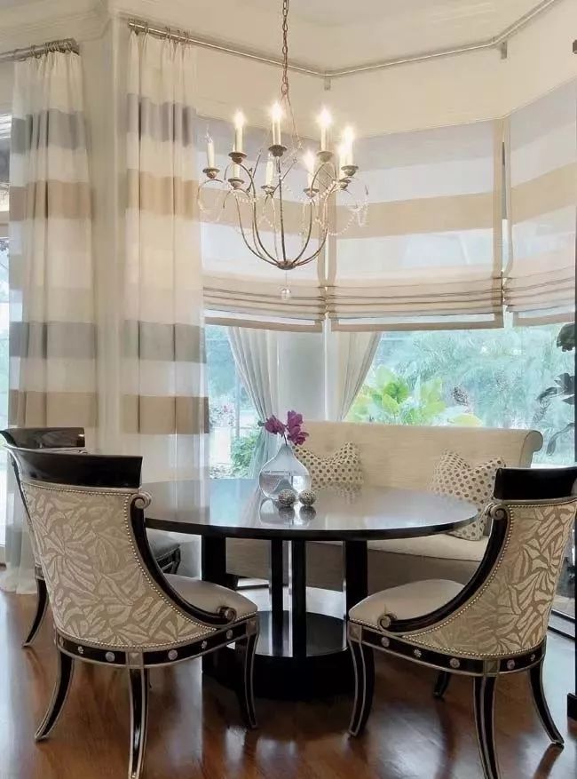 别墅窗帘最新款,100款窗帘效果图