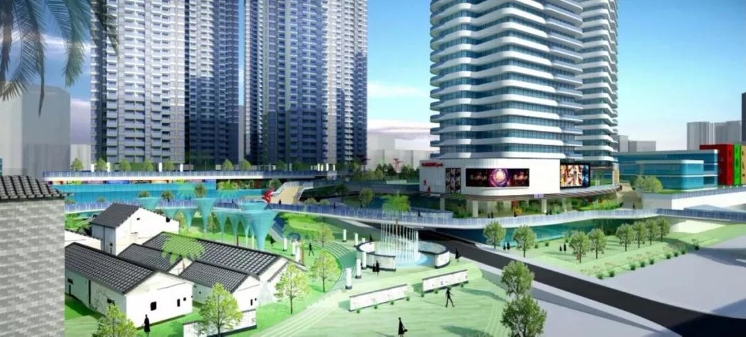 龙岗区布吉南门墩未拆前的样子,深圳龙岗布吉南门墩旧改