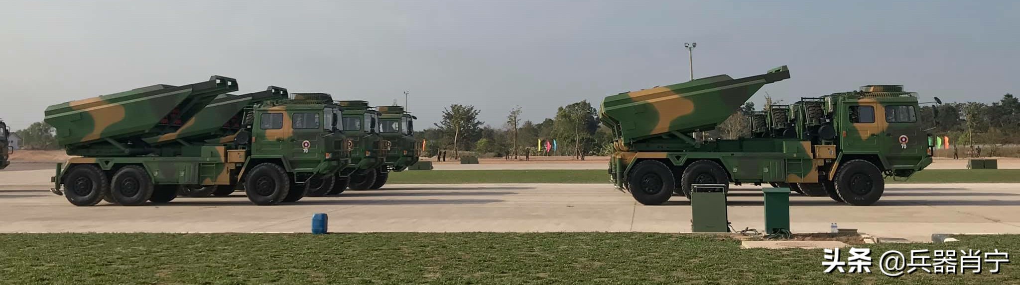 老挝阅兵军舰,老挝人民军导弹阅兵