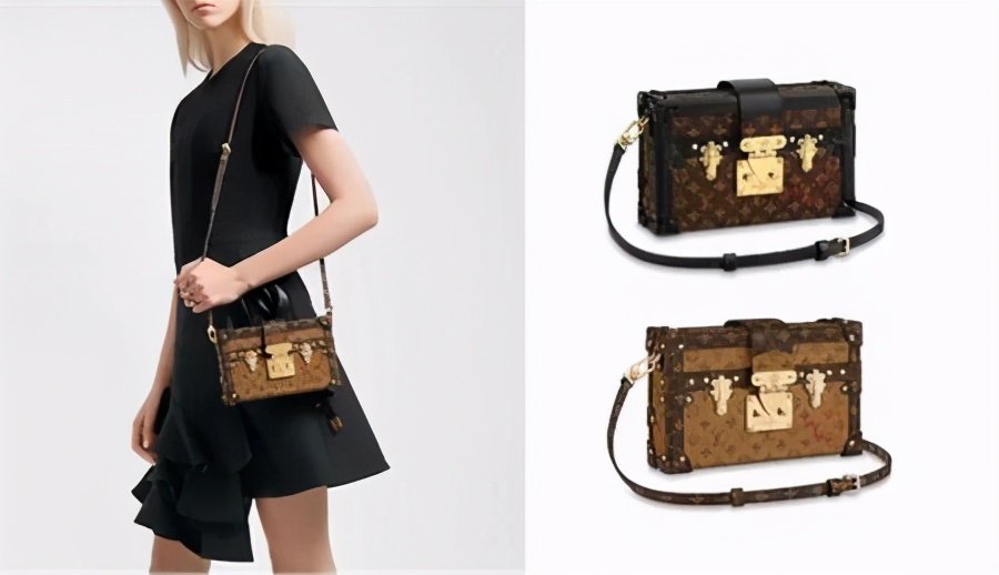 lv黑盒子包男款,lv软盒子男包上身