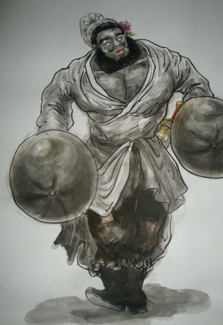 “愣英雄”也有小谋略，笑谈少华山大王