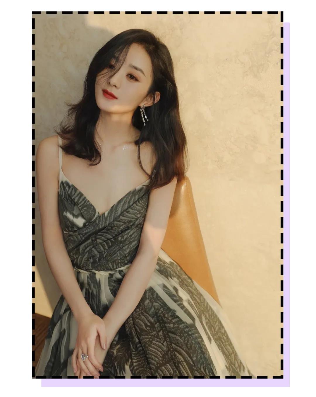 辛芷蕾发型方圆脸,辛芷蕾御姐发型