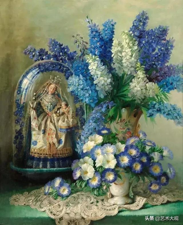 比利时画家pierrecoomans绘画欣赏,julien油画作品